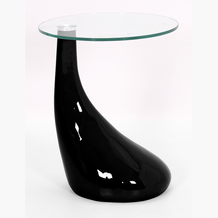 Chilton Glass Top Lamp Table Available In Multiple Finishes